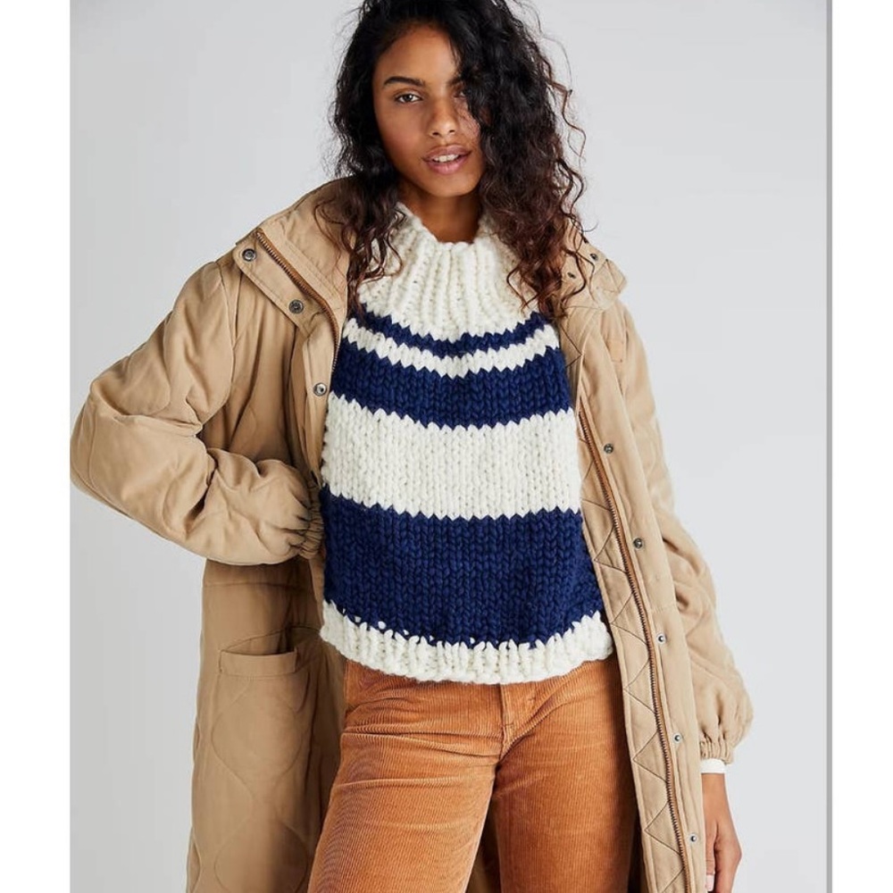 NWOT Loopy Mango x Free People Knit Dickie